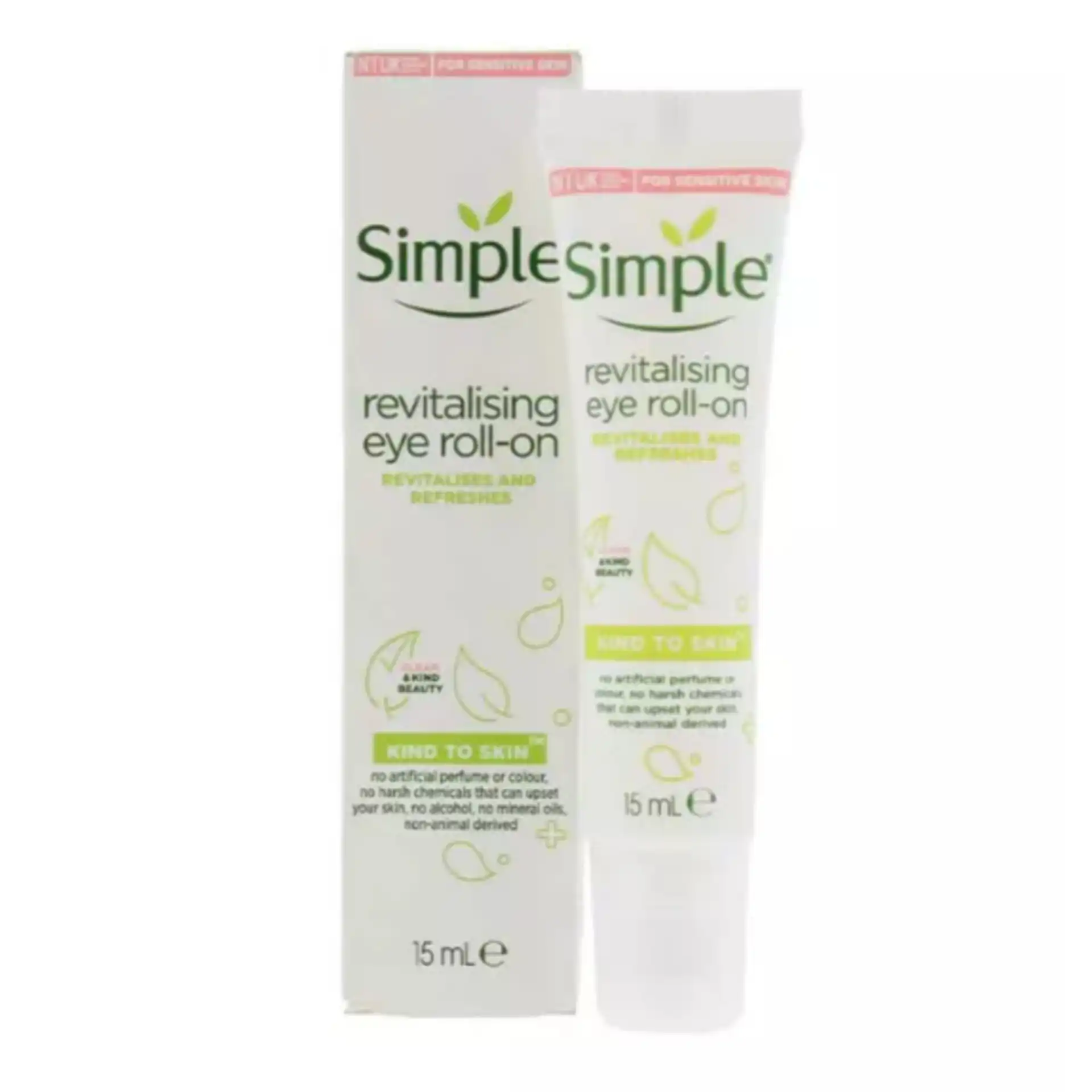 کرم دور چشم رولی سیمپل Simple Revitalising Eye Roll-on
