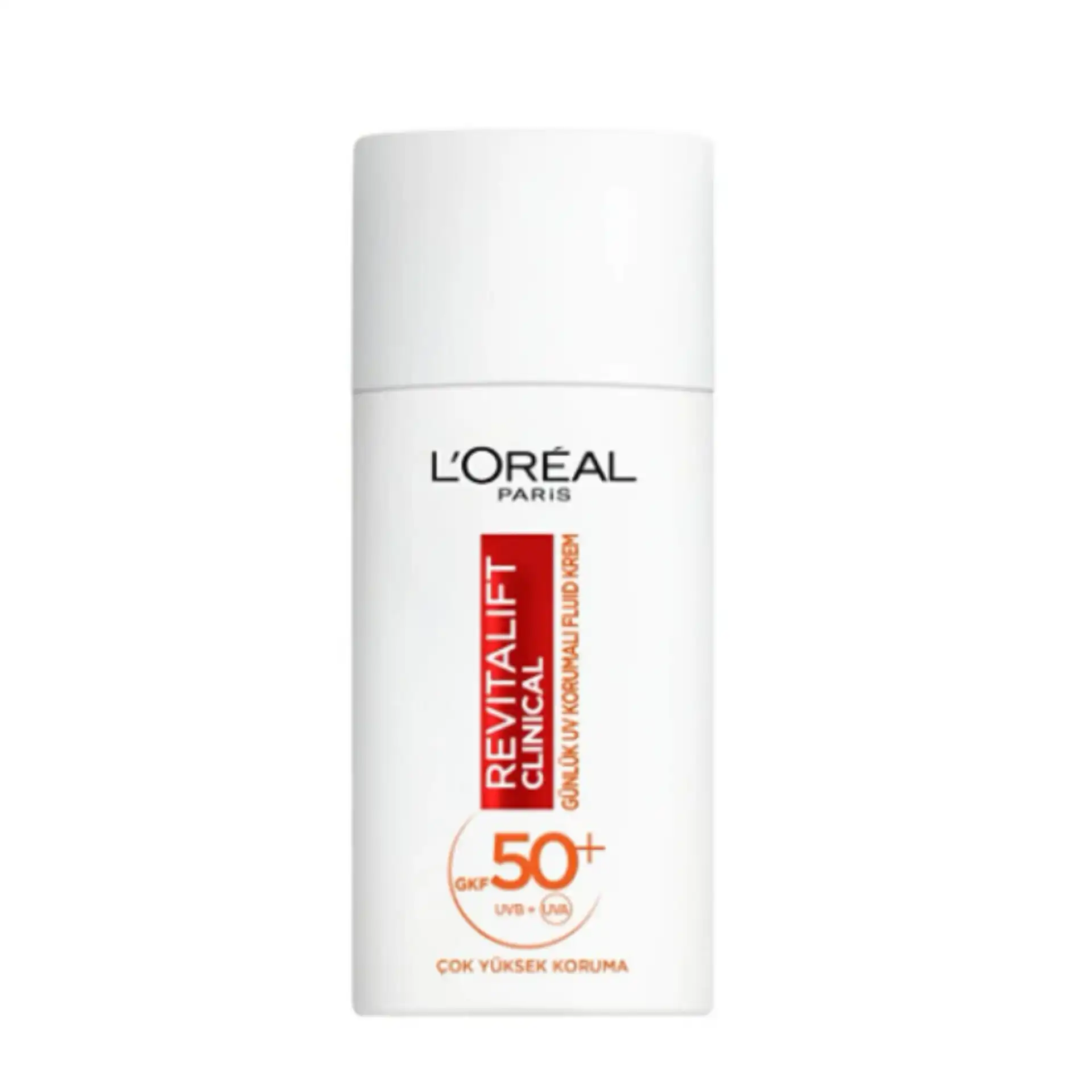 Loreal-Revitalift-Clinical-Sunscreen کرم ضدآفتاب لورال فلوئید مدل Loreal Revitalift Clinical Sunscreen