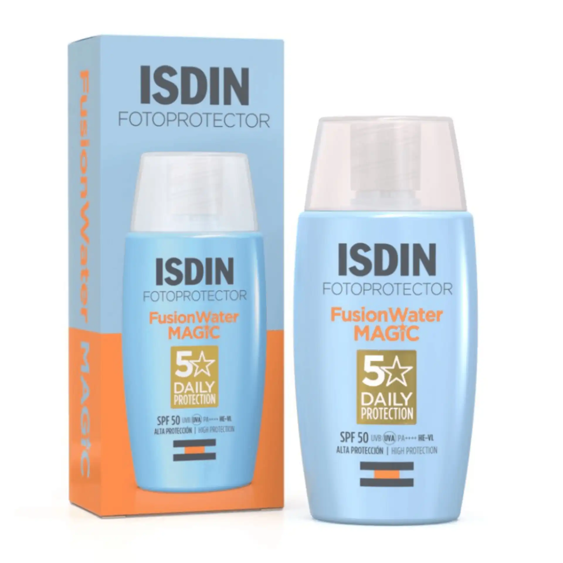 Isdin-Fusion-Water-Magic ضدآفتاب ایزدین فیوژن واتر مجیک Isdin Fusion Water Magic