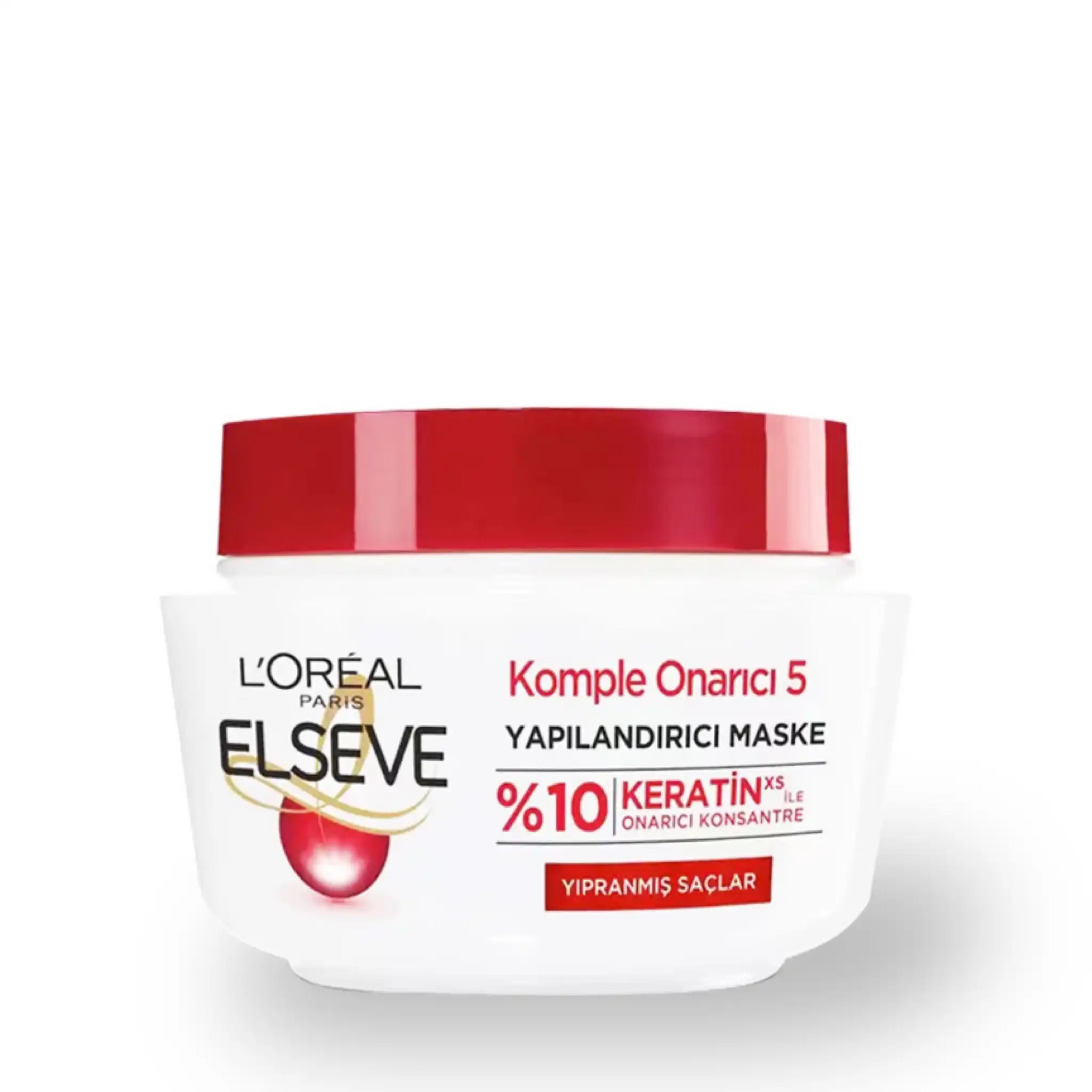 ماسک مو لورال سفید مناسب موهای مستعد موخوره و خشک L'Oréal Total Repair 5 Mask