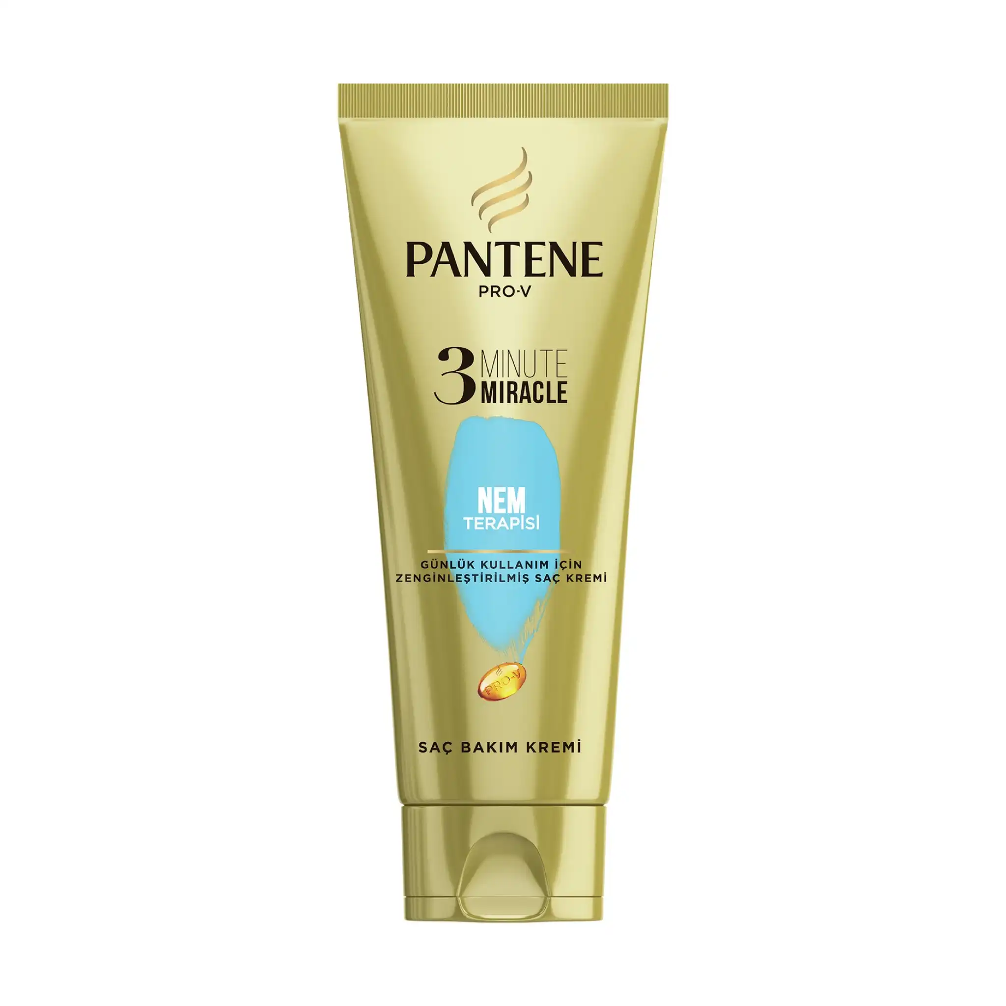 ماسک مو داخل حمام پنتن آبی 3 دقیقه ای pantene 3 minutes hair mask