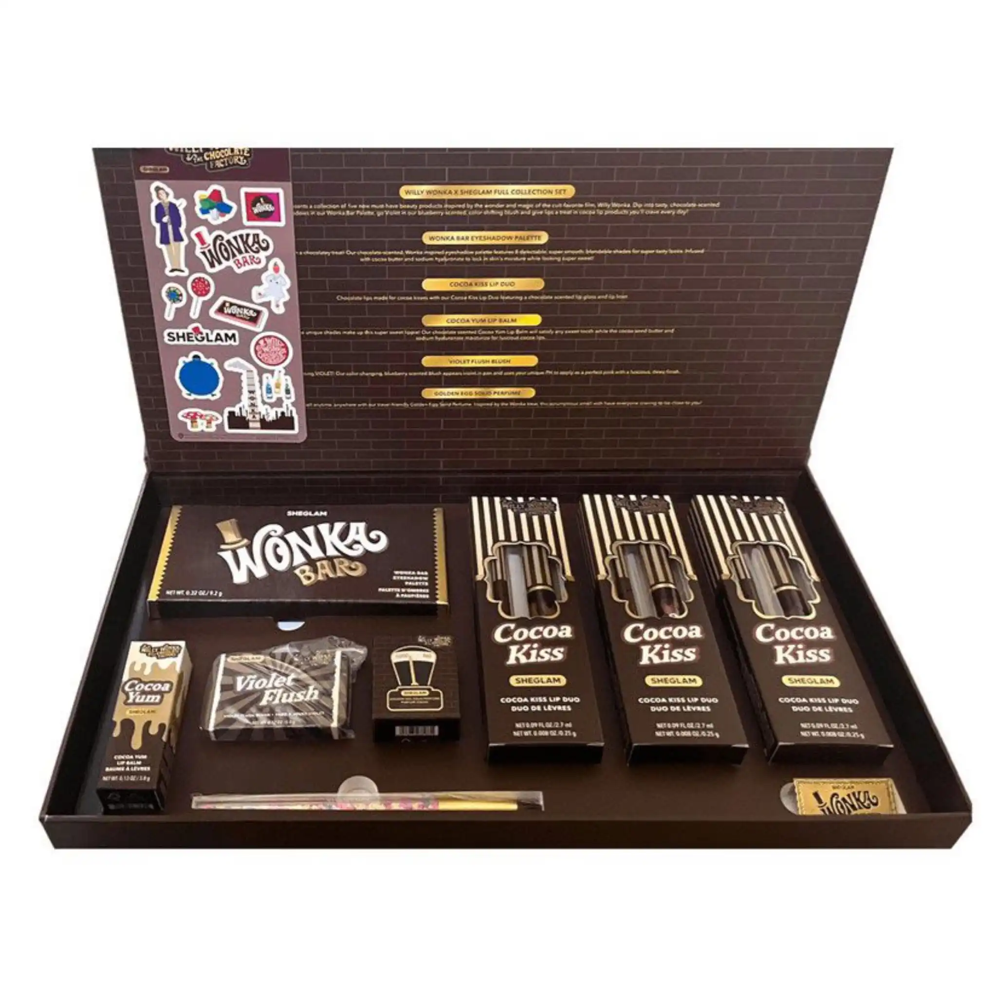پک ویلی ونکا شیگلم Sheglam Willy Wonka Set