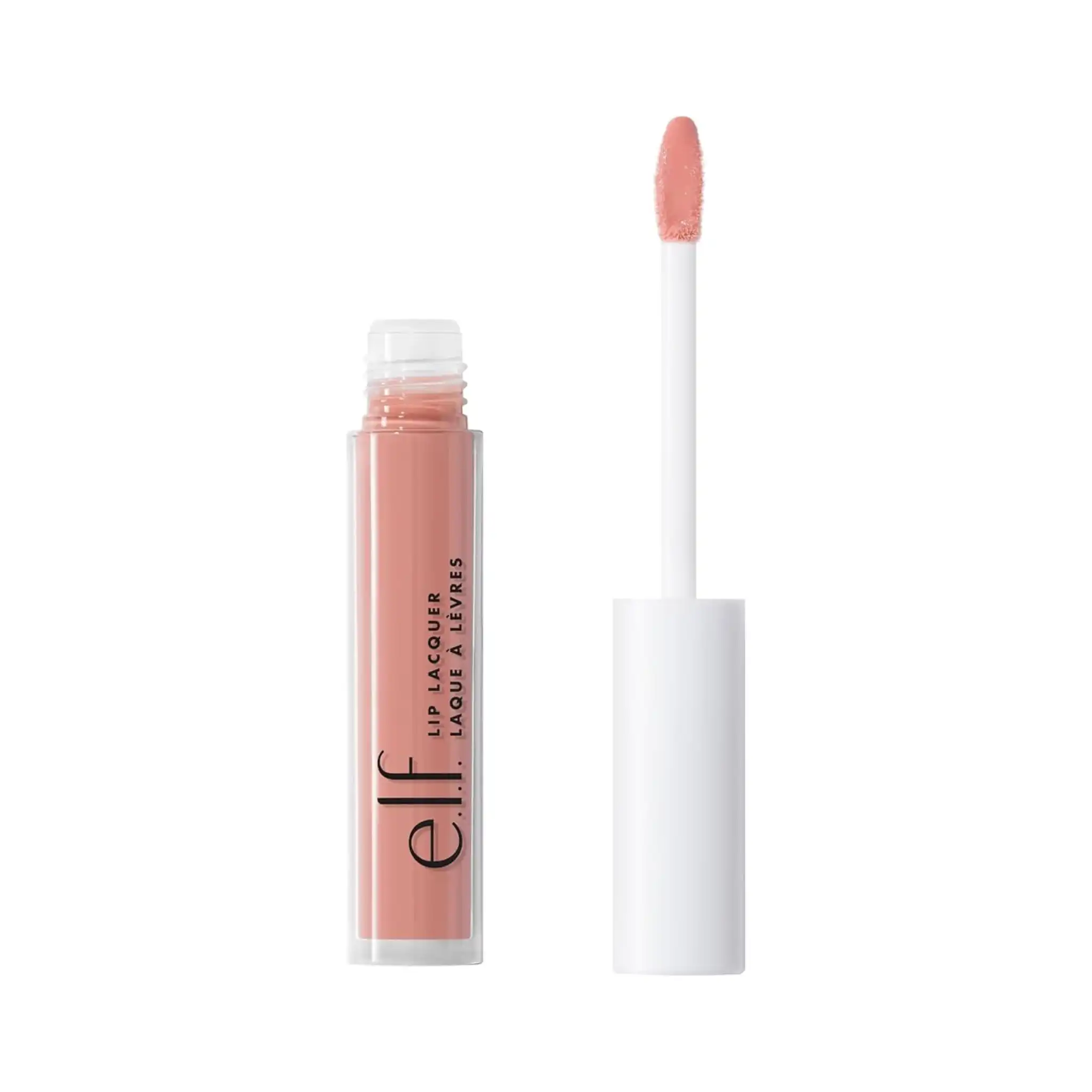 Elf-Lip-Gloss-Whisper-Pink لیپ گلاس الف رنگ elf Lip Gloss Whisper Pink