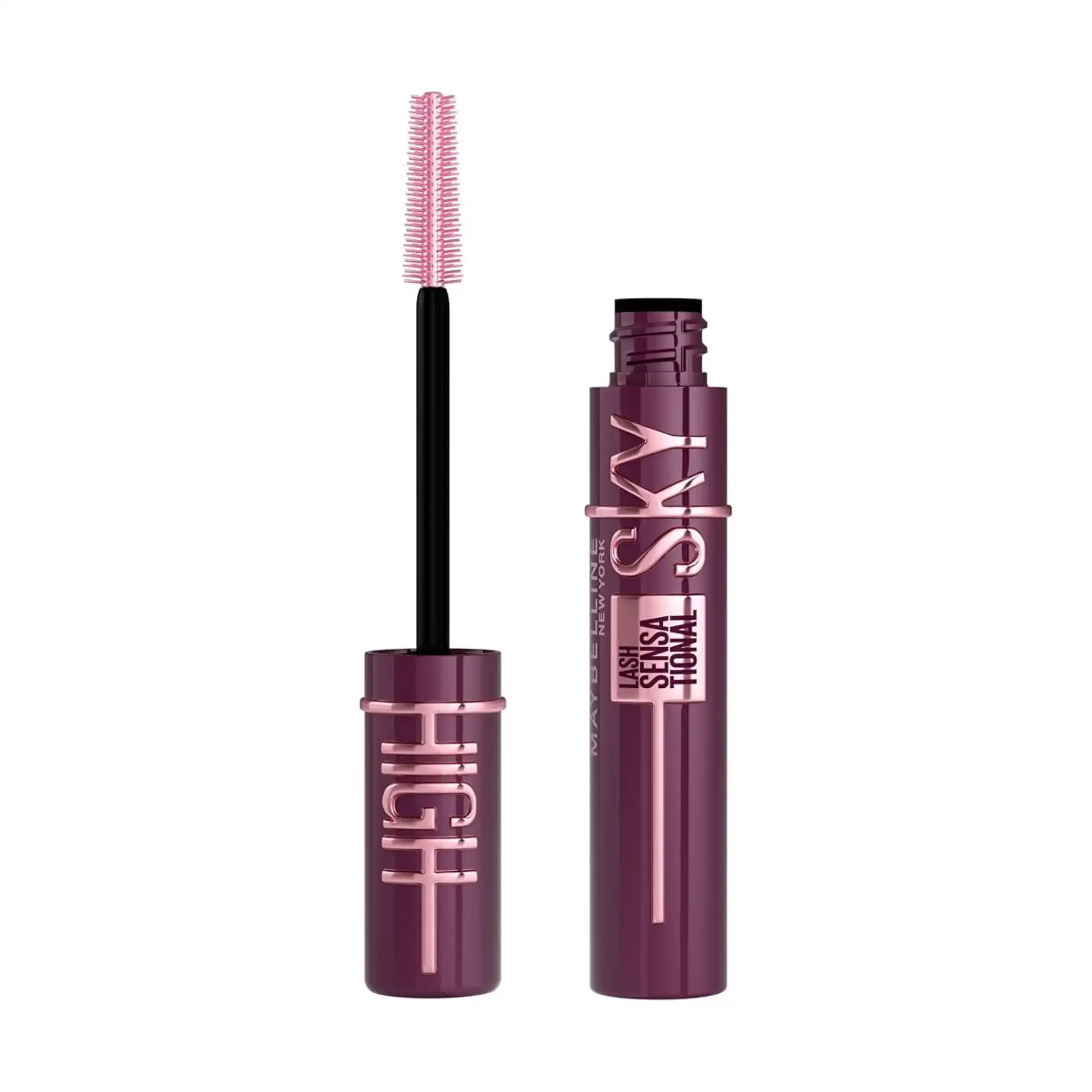 ریمل زرشکی میبلین اسکای های Maybelline Sky High Burgundy