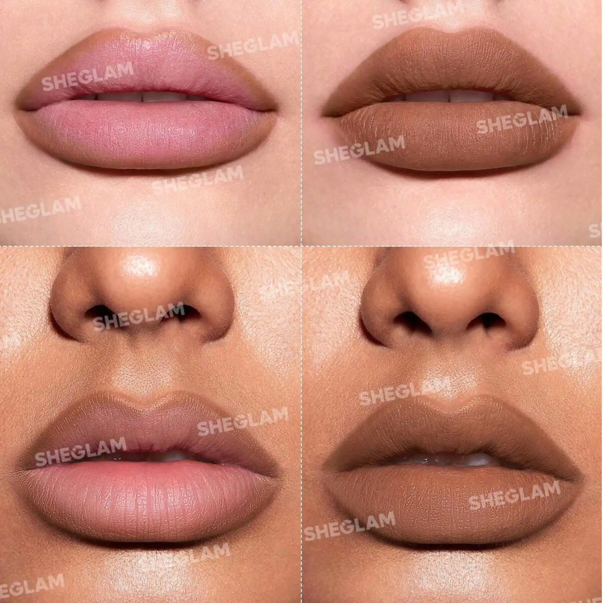 خط لب شیگلم toasted قهوه ای نود