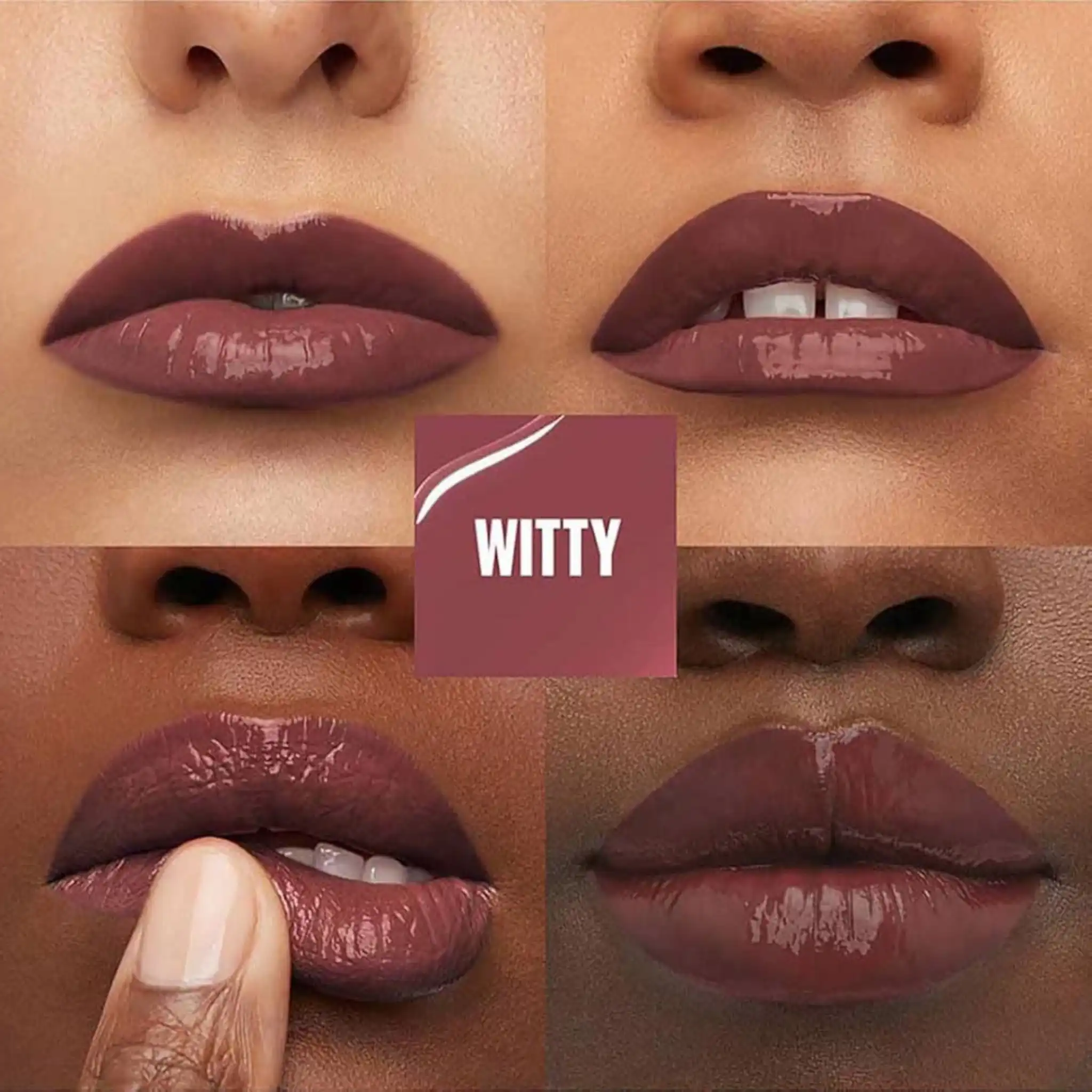 رژلب مایع میبلین رنگ Witty 40