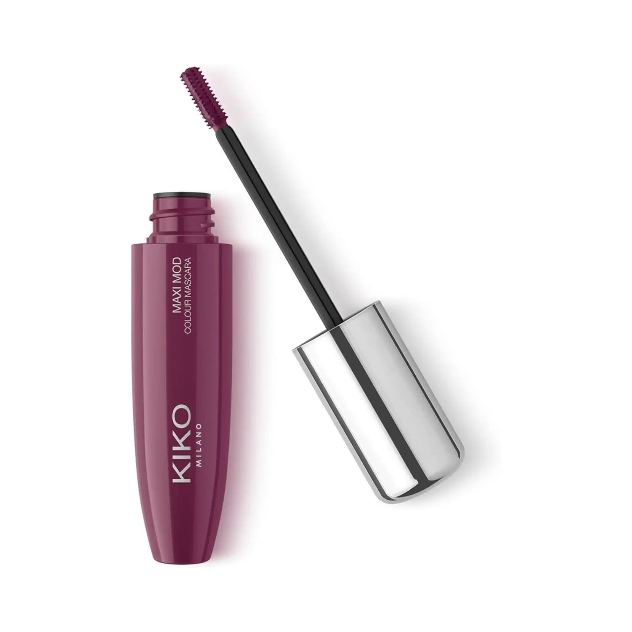 ریمل رنگی کیکو رنگ زرشکی Plum مدل Maxi Mod Colour