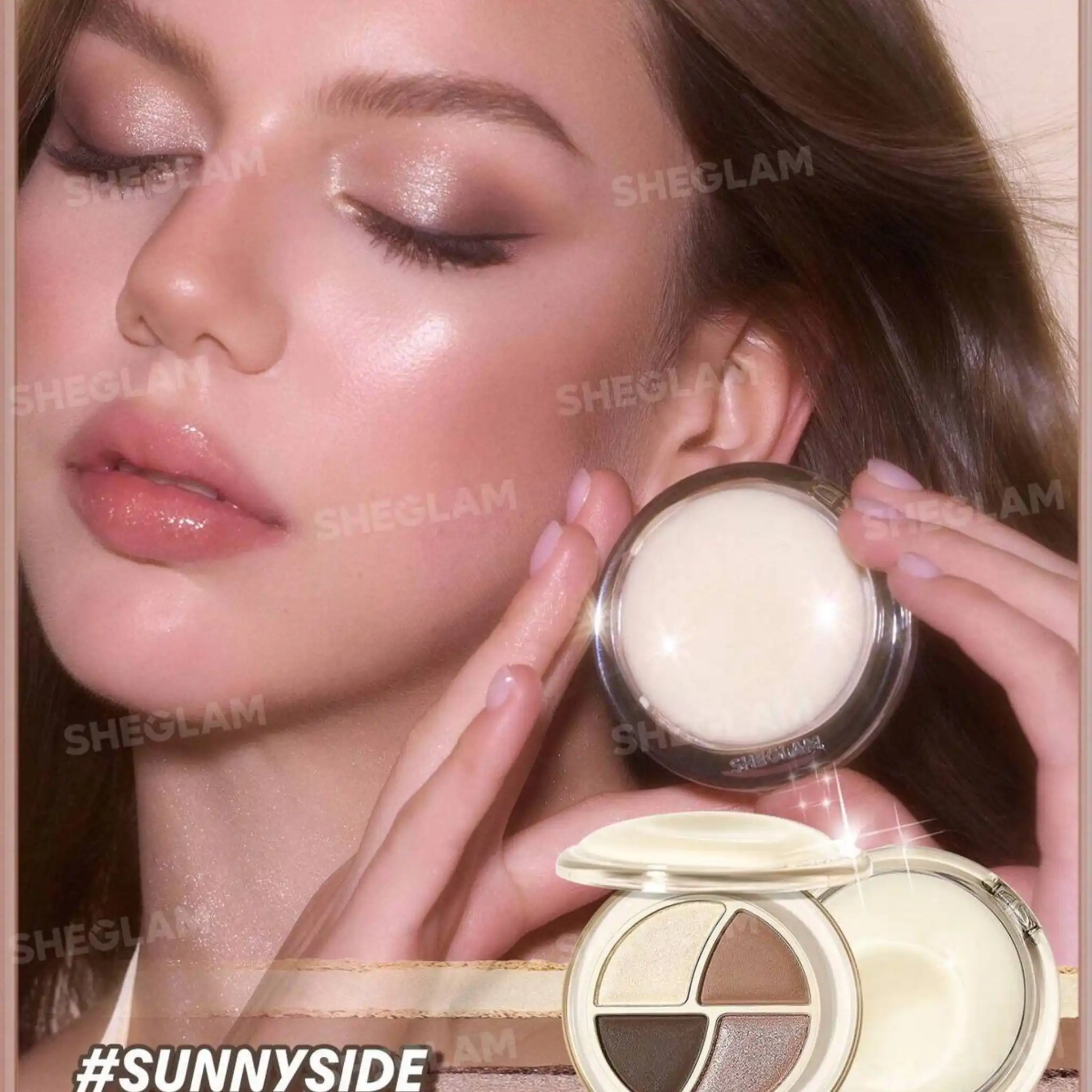 پالت سایه 4 رنگ شیگلم رنگ Sunny Side